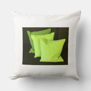 Elégant Coussin couleur verte - Belle conception