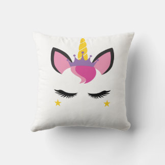 Élégant coussin de licorne
