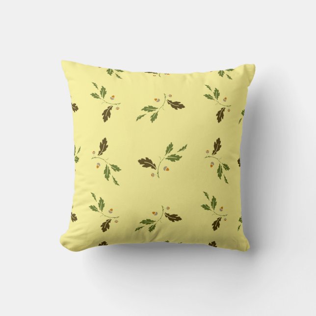 Élégant Coussin décoratif Floral (Recto)