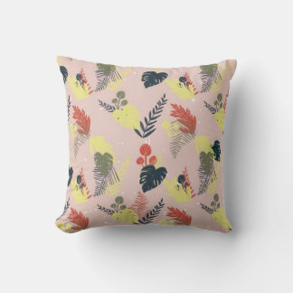 Elégant Coussin feuille - Décor inspiré de la natu