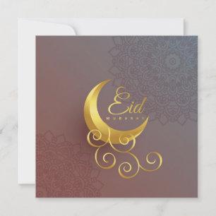 Elégant Crescent Moon Aïd al Fitr