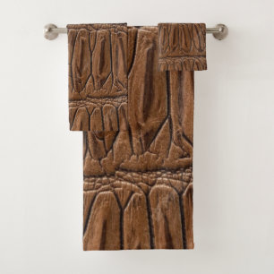 Élégant crocodile Brown