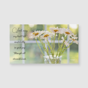 Elégant Daisy Photography Joie Inspiration Magnet