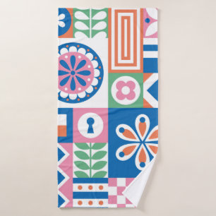 Elégant Damask Floral vintage Motif sans joint. De