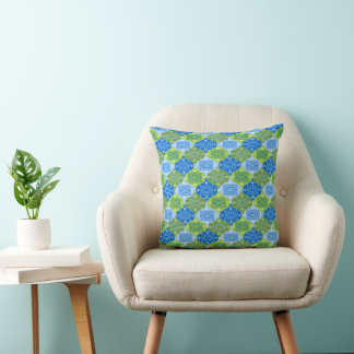 Elégant Damask Motif décoratif Jumbo Coussin