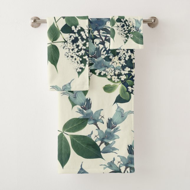 Élégant décor floral aquarelle accrocheur  (En situation)