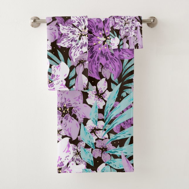 Élégant décor floral aquarelle accrocheur  (En situation)