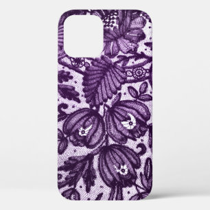 Élégant dentelle violette Blackberry Bold Coque