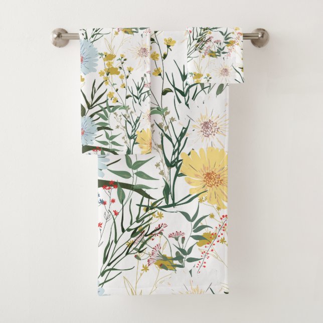 Elégant design féminin l Botanique l Blanc ivoire (En situation)