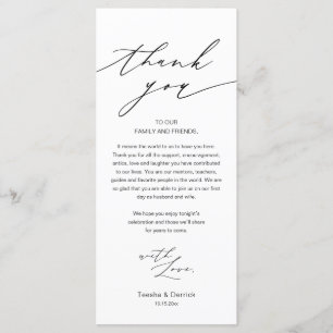 Élégant dîner de mariage Carte de réglage du lieu