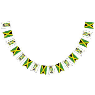 Élégant drapeau JAMAICA Bunting
