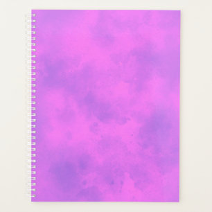 Elégant effet nuage Storm motif rose violet