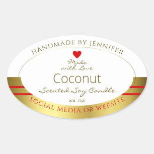 Élégant emballage de produits Étiquettes blanc et