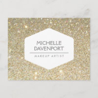 ELÉGANT EMBLEM BLANC SUR Carte postale PARTIES SCI