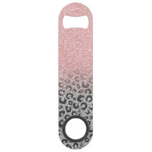 Élégant Empreinte de léopard de Parties scintil