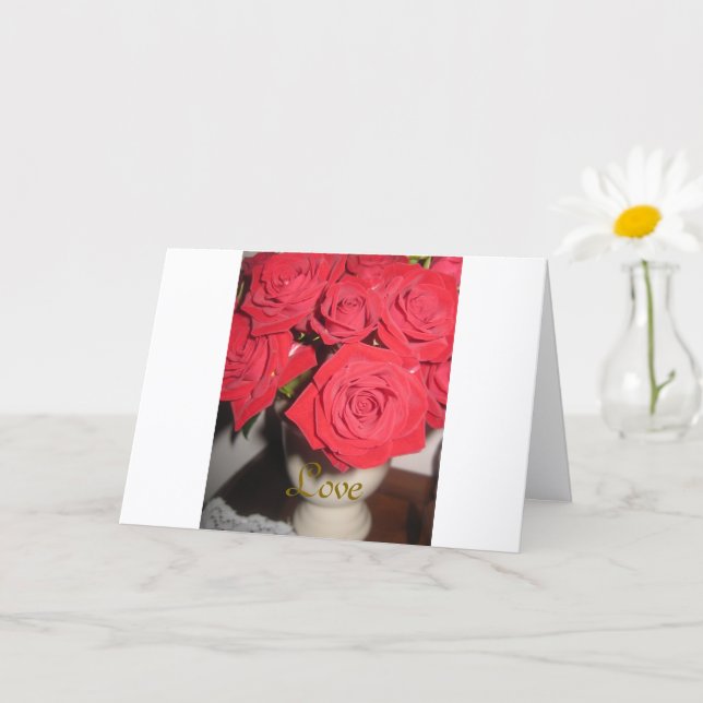 Élégant et Moderne, Carte d'Amour (Petite plante)