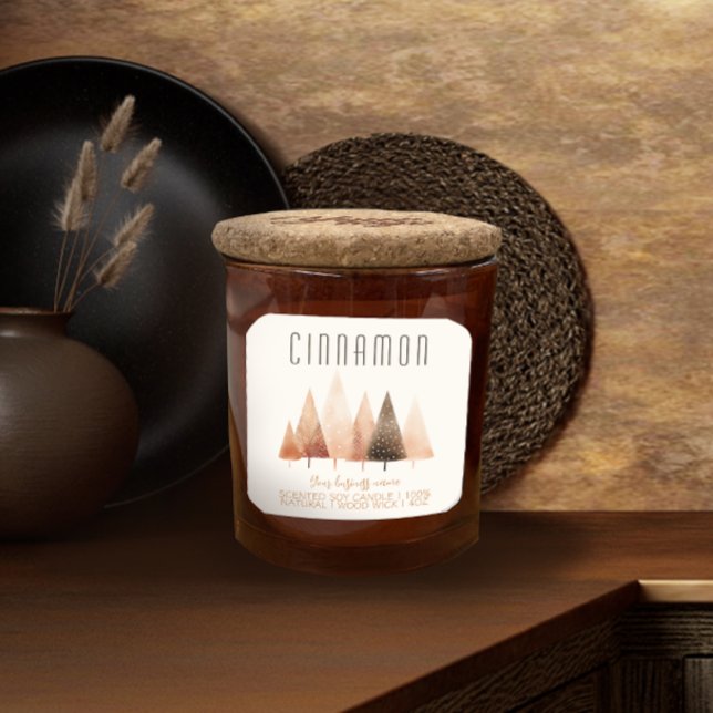 Élégant Étiquette aux bougies parfumées (Créateur téléchargé)