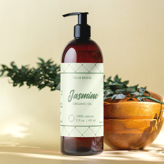 Élégant Étiquette de bouteille cosmétique do-it-yo (Créateur téléchargé)