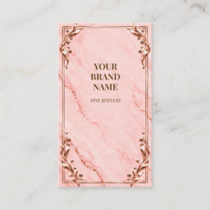 Élégant Étiquette Suspendue Cadeau de Bijoux Rose