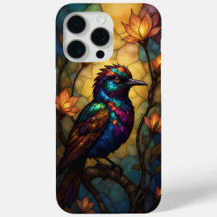 Élégant Étui de Téléphone en Verre Coloré Artist