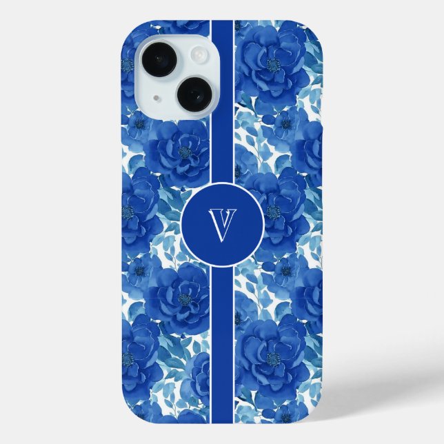 Élégant Étui Personnalisé pour iPhone à Motif Flor (Verso)