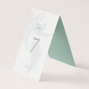 Elégant Eucalyptus Mint Boho Chic