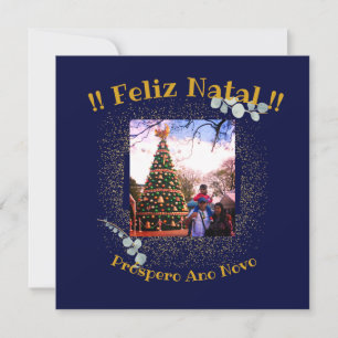 Elégant Feliz Natal e Próspero Ano Portugais