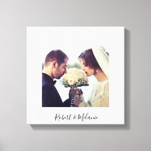 Élégant feuillage   Impression de toile personnali