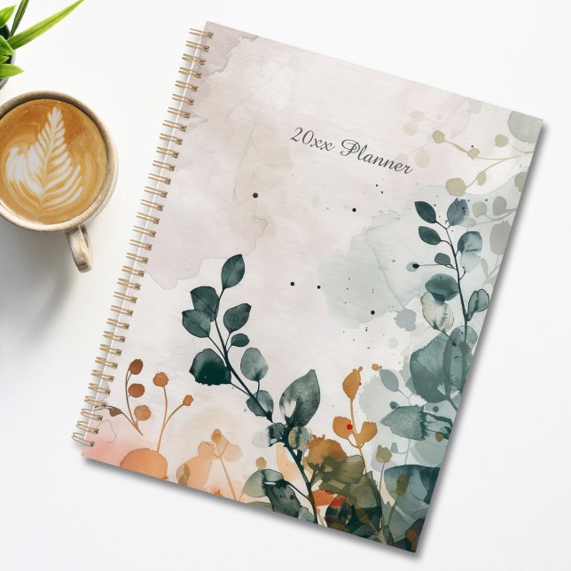Élégant floral aquarelle minimaliste (Créateur téléchargé)