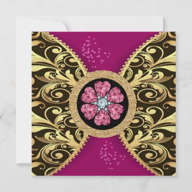 Élégant Formal Event Invitation (Devant)