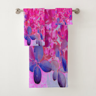 Elégant Fuchsia et bleu foncé Limelight Hydrangea