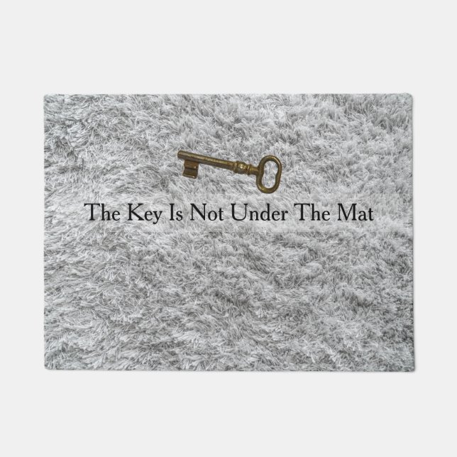 Elégant Funny Novelty Glam Faux Motif de tapis (Devant)