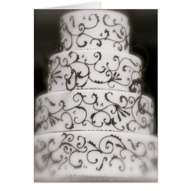 Élégant gâteau de mariage (Devant)