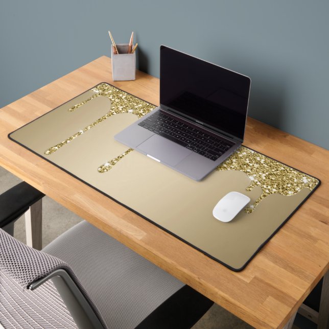 Élégant Glitterie Or Fondu (Bureau 2)