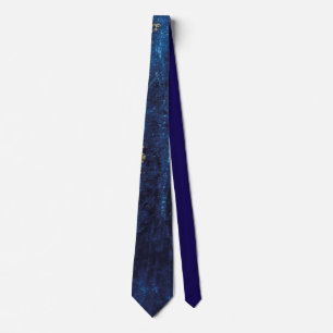 Elegant Gold Accent Tie / Cravate élégante