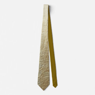 Elegant Gold Accent Tie / Cravate élégante