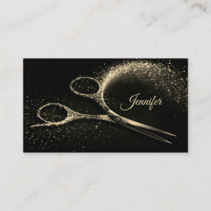 Elégant Gold Glam Hairstyliste Rendez-vous