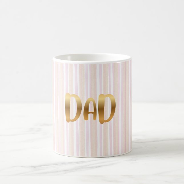 Elegant Golden DAD Mug  (Centre)