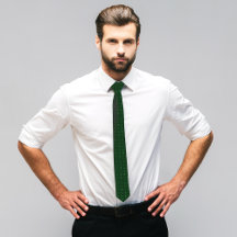 Élégant Golf Icons Motif Cravate