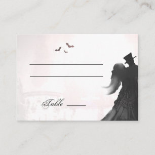 Elégant Halloween amateurs Silhouette Cartes de Pl
