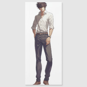 Élégant homme d'Anime élégant