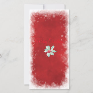 Élégant houx de Noël Baies rouges de fêtes