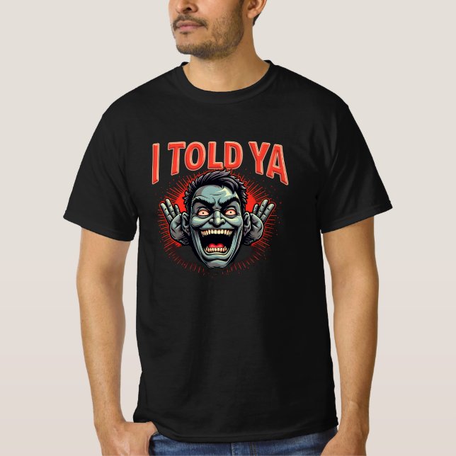 Elégant J'Ai Dit Ya T-Shirt (Devant)