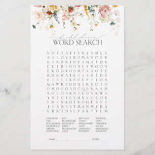 Elégant Jardin Fleurs Floral Fête des mariées Jeu