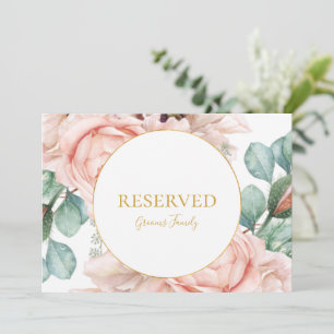 Elégant Jardin Floral Blush Connexion réservée