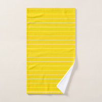 Elégant jaune blanc Modèle de bande Tendance coule