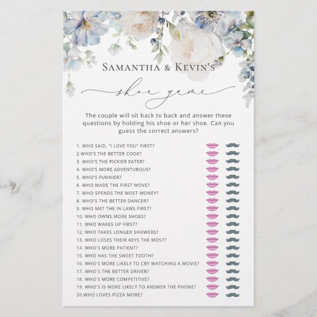 Elégant Jeu de Chaussure à Fête des mariées Floral (Devant)