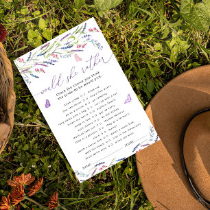 Élégant jeu de Fête des mariées Lavender