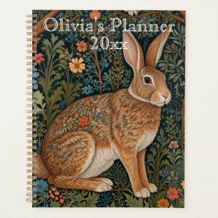 Élégant lapin boho brun
