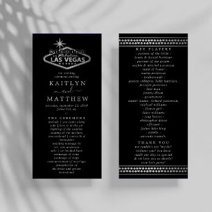 Elégant Las Vegas Destination Wedding Programme